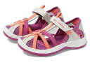 送料無料 メレル Merrell Kids 女の子用 キッズシューズ 子供靴 サンダル Dragonfly (Toddler/Little Kid/Big Kid) - Grey/Coral