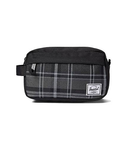  n[VFTvC Herschel Supply Co. obO  spANZT[ gspi Chapter Carry On - Black/Grayscale Plaid