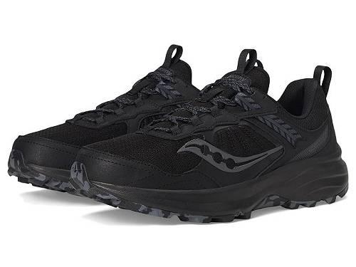 送料無料 サッカニー Saucony メンズ 男性用 シューズ 靴 スニーカー 運動靴 Excursion TR17 - Triple Black