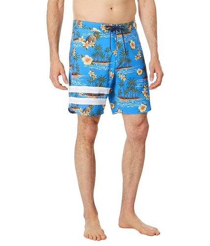 送料無料 ハーレー Hurley メンズ 男性用 スポーツ・アウトドア用品 水着 Phantom-Eco Block Party 18" Boardshorts - Seaview 2