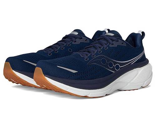 送料無料 サッカニー Saucony メンズ 男性用 シューズ 靴 スニーカー 運動靴 Hurricane 25 - Navy/Cloud