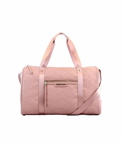 こちらの商品は ジューシークチュール Juicy Couture レディース 女性用 バッグ 鞄 ダッフルバッグ Rosie Weekender - Dusty Blush です。 注文後のサイズ変更・キャンセルは出来ませんので、十分なご検討の上でのご注文をお願いいたします。 ※靴など、オリジナルの箱が無い場合がございます。ご確認が必要な場合にはご購入前にお問い合せください。 ※画面の表示と実物では多少色具合が異なって見える場合もございます。 ※アメリカ商品の為、稀にスクラッチなどがある場合がございます。使用に問題のない程度のものは不良品とは扱いませんのでご了承下さい。 ━ カタログ（英語）より抜粋 ━ Set up your travel look in a polished way with the Juicy Couture(TM) Rosie Weekender. This handbag features one adjustable crossbody strap, a zippered closure, and one zippered exterior pocket on the front. Polyvinyl chloride construction. Two top handles. One Interior slip pocket on the front. One zippered interior pocket. Polyester lining. 実寸（参考値）： Bottom Width: 約 46.99 cm Height: 約 30.48 cm