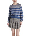 送料無料 スティーブマデン Steve Madden レディース 女性用 ファッション セーター Lyon Sweater - Navy