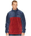 コロンビア Columbia メンズ 男性用 ファッション アウター ジャケット コート フリース ソフトシェル Steens Mountain(TM) Half Zip - Collegiate Navy/Red Element