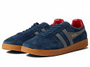 送料無料 ゴラ Gola メンズ 男性用 シューズ 靴 スニーカー 運動靴 Hurricane Suede - Navy/Ash/Deep Red/Gum