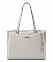 送料無料 カルバンクライン Calvin Klein レディース 女性用 バッグ 鞄 トートバッグ バックパック リュック Mavis Tailored Tote - Dove/White