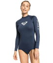 送料無料 ロキシー Roxy レディース 女性用 スポーツ・アウトドア用品 水着 ラッシュガード スイムシャツ Whole Hearted Long Sleev...