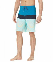 送料無料 クイックシルバー Quiksilver メンズ 男性用 スポーツ・アウトドア用品 水着 Surfsilk Panel 20&quot; Boardshorts - Seaport