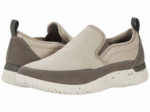 送料無料 ロックポート Rockport メンズ 男性用 シューズ 靴 オックスフォード 紳士靴 通勤靴 Truflex Fly Slip-On Mudguard - Stone Multi