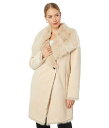  Avec Les Filles fB[X p t@bV AE^[ WPbg R[g Faux Toscana Shearling Coat - Khaki