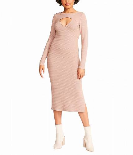 送料無料 スティーブマデン Steve Madden レディース 女性用 ファッション ドレス Love Shrug Dress - Light Taupe