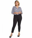  GkCfB[WF[ NYDJ Plus Size fB[X p t@bV W[Y fj Plus Size Ami Skinny Court Ankle Jeans with Release Hem in Black Rinse - Black Rinse