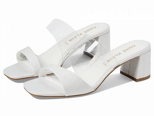 送料無料 アン クライン Anne Klein レディース 女性用 シューズ 靴 ヒール Kinder - Clear/White