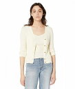 送料無料 ジョーズジーンズ Joe&#039;s Jeans レディース 女性用 ファッション セーター Monray Deep V Button-Down Cardigan - Whipped Cream