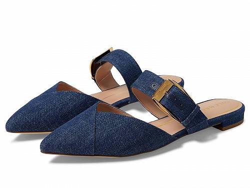 コールハーン 送料無料 コールハーン Cole Haan レディース 女性用 シューズ 靴 フラット Vandam Buckle Mule - Denim