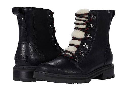  \ SOREL fB[X p V[Y C u[c [XAbv ҂ݏグ Lennox(TM) Lace Cozy - Black/Nocturnal Red