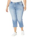 åߥå㤨̵ ̥磻ǥ NYDJ Plus Size ǥ  եå  ǥ˥ Plus Size Chloe Capris Double Needle Slits in Quinta - QuintaפβǤʤ12,205ߤˤʤޤ