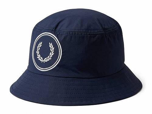 送料無料 フレッドペリー Fred Perry メンズ 男性用 ファッション雑貨 小物 帽子 バケットハット Circle Brand Ripstop Bucket Hat - Navy