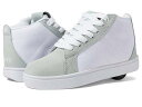 送料無料 ヒーリーズ Heelys 男の子用 キッズシューズ 子供靴 スニーカー 運動靴 Racer Mid (Little Kid/Big Kid/Adult) - Light Gray/White