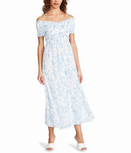 送料無料 スティーブマデン Steve Madden レディース 女性用 ファッション ドレス Joie De Vivre Dress - Faded Blue