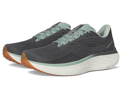 送料無料 サッカニー Saucony メンズ 男性用 シューズ 靴 スニーカー 運動靴 Ride 18 - Carbon/Icebe