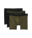 送料無料 アンダーアーマー Under Armour メンズ 男性用 ファッション 下着 Performance Cotton - Solid 6 In 3 P...