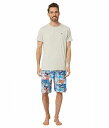  g~[on} Tommy Bahama Y jp t@bV pW} Q Woven Jam PJ Set - Tropical Patchwork