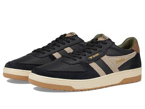 送料無料 ゴラ Gola メンズ 男性用 シューズ 靴 スニーカー 運動靴 Hawk - Black/Feather Grey/Otter