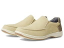 送料無料 フローシャイム Florsheim メンズ 男性用 シューズ 靴 ローファー Lakeside Canvas Moc Toe Slip-On - Sa...