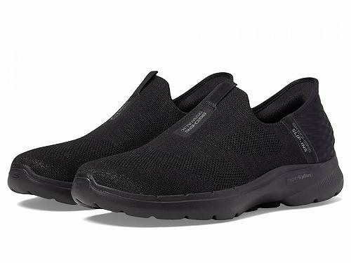 送料無料 スケッチャーズ SKECHERS Performance レディース 女性用 シューズ 靴 スニーカー 運動靴 Go Walk 6 Fabulous View Hands Free Slip-Ins - Black