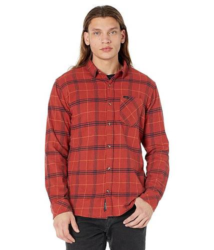  bvJ[ Rip Curl Y jp t@bV {^Vc Checked In Flannel Shirt - Red