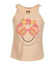 送料無料 アパマンキッズ Appaman Kids 女の子用 ファッション 子供服 タンクトップ Hippie Happy Face Twisted Strap Tank Top (Toddler/Little Kids/Big Kids) - Speckled Citrus