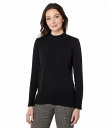 送料無料 Lisette L Montreal レディース 女性用 ファッション セーター Ellie Organic Cotton Mock Neck Sweater - Black