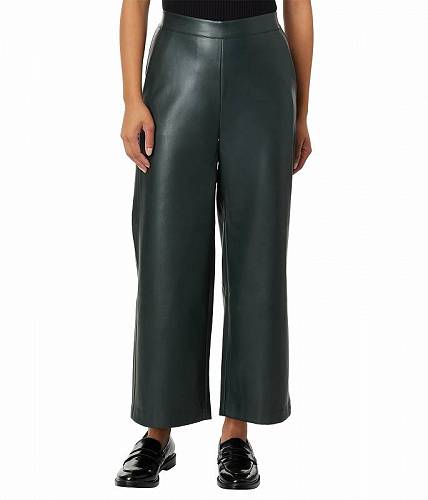 ̵ Elliott Lauren ǥ  եå ѥ ܥ Leather Crop Wide Leg Pants - Hunter