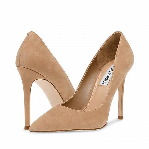 送料無料 スティーブマデン Steve Madden レディース 女性用 シューズ 靴 ヒール Evelyn Pump - Tan Nubuck