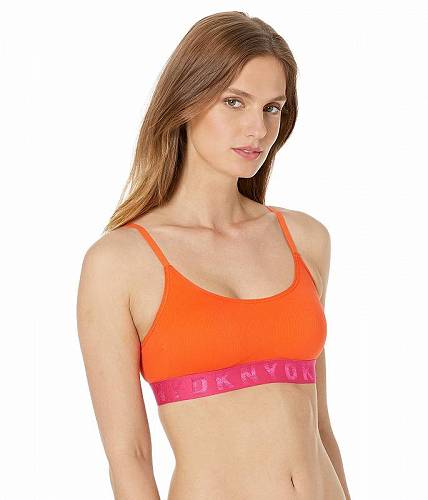 送料無料 ダナキャランニューヨーク DKNY Intimates レディース 女性用 ファッション 下着 ブラジャー Seamless Litewear Scoop Bralette DK7476 - Hot Color-Block