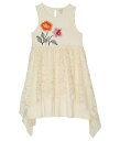 送料無料 ピーク PEEK 女の子用 ファッション 子供服 ドレス Spring Roses Applique Dress (Toddler/Little Kids/Big Kids) - Off-White