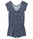 送料無料 Hatley Kids 女の子用 ファッション 子供服 ベビー服 赤ちゃん ロンパース Nautical Mandala Romper (Toddler/Little Kids/Big Kids) - Blue