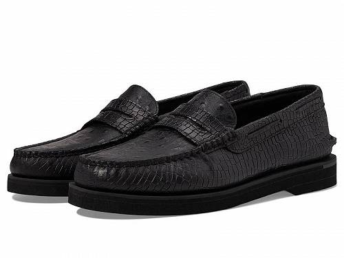 送料無料 スペリー Sperry メンズ 男性用 シューズ 靴 ボートシューズ A/O Penny Double Sole - Black