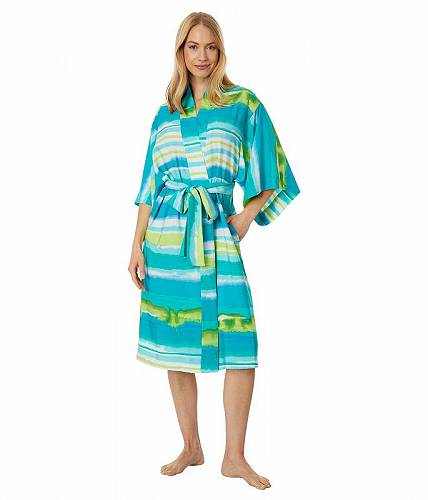 こちらの商品は ネイトリ Natori レディース 女性用 ファッション パジャマ 寝巻き バスローブ Nikko Wrap - Aqua Mist です。 注文後のサイズ変更・キャンセルは出来ませんので、十分なご検討の上でのご注文をお願いいたします。 ※靴など、オリジナルの箱が無い場合がございます。ご確認が必要な場合にはご購入前にお問い合せください。 ※画面の表示と実物では多少色具合が異なって見える場合もございます。 ※アメリカ商品の為、稀にスクラッチなどがある場合がございます。使用に問題のない程度のものは不良品とは扱いませんのでご了承下さい。 ━ カタログ（英語）より抜粋 ━ Be a woman who lives by her choice and dresses according to her style donning the Natori(TM) Nikko Wrap. Relaxed fit. Long sleeves. Removable belt at the waistline. Allover intricate print pattern. 100% polyester. Machine wash, tumble dry. Product measurements were taken using size S (Women&#039;s 6-8). サイズにより異なりますので、あくまで参考値として参照ください. 実寸（参考値）： Length: 約 106.68 cm