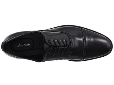 Calvin Klein カルバンクライン メンズ 男性用 シューズ 靴 オックスフォード 紳士靴 通勤靴 Calvin Klein カルバンクライン Nino - Black Leather