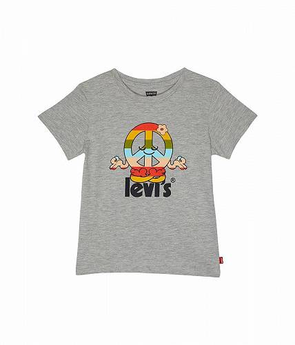 ̵ ꡼Х Levi's(R) Kids λ եå Ҷ T Graphic T-Shirt (Big Kids) - Light Grey Heather