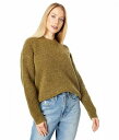 送料無料 Madewell レディース 女性用 ファッション セーター Belfiore Ribbed Pullover Sweater - Heather Fern