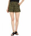  TN`A Sanctuary fB[X p t@bV V[gpc Zp Trail Blazer Shorts in Stretch Cotton Poplin - Safari Camo