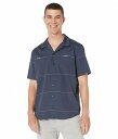 カルバン・クライン 服 メンズ 送料無料 カルバンクライン Calvin Klein メンズ 男性用 ファッション ボタンシャツ Short Sleeve Stripe Easy Shirt - Ink
