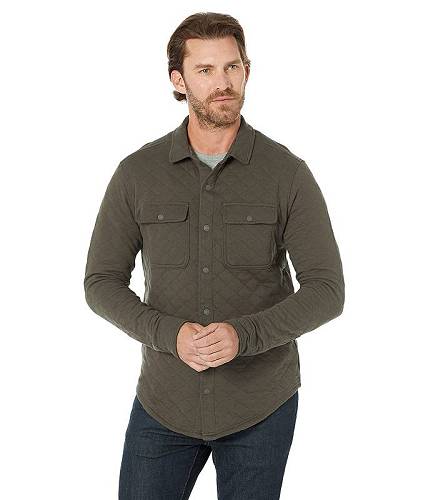  tentree Y jp t@bV {^Vc Heavyweight Flannel Shirt - Black/Olive Green Retro Plaid