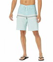  r{ Billabong Y jp X|[cEAEghApi  All Day Heather Stripe Pro 20&quot; Boardshorts - Light Marine