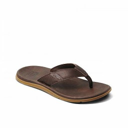 送料無料 リーフ Reef メンズ 男性用 シューズ 靴 サンダル Leather Santa Ana - Dark Brown