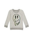 送料無料 Chaser Kids 男の子用 ファッション 子供服 パーカー スウェット Drippy Smiles Cozy Knit Crew Neck (Toddler/Little Kids) - Heather Grey