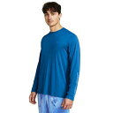 送料無料 アンダーアーマー Under Armour メンズ 男性用 ファッション Tシャツ Iso-Chill Shorebreak Long Sleeve - Photon Blue/Viral Blue